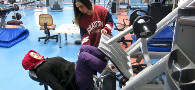 Bel fıtığından spor yaparak kurtuldu