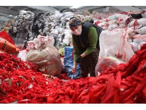 Tekstildeki geri dönüşümün yüzde 85’lik ihtiyacını Uşak karşılıyor