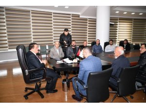 Taraftarlardan Gürkan’a teşekkür ziyareti