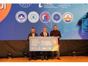 ÇOMÜ, "Ar-ge ve Teknoloji Projeleri Yarışması"nda birinci oldu