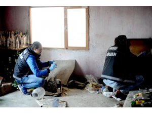 Giresun’da metruk binalara narkotik operasyonu