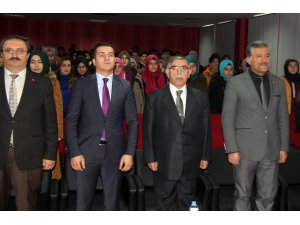 Hafik'te "Prof. Dr. Fuat Sezgin ve İlmi Hayatı" konulu konferans verildi