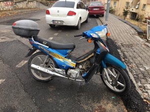 Çalıntı motosiklet bulundu