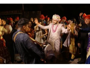 Antalya’da 3 gün 3 gece süren masalsı Hint düğünü