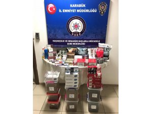 Karabük’te kaçak tütün operasyonu