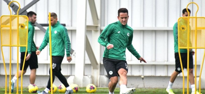 Konyaspor, Başakşehir maçı hazırlıklarını sürdürdü