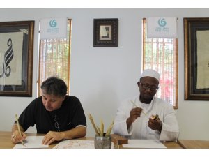 Hat sanatı Güney Afrika'da tanıtıldı