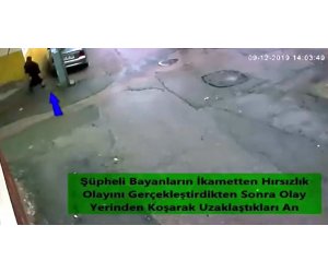 Suç işlerken tazı gibi cezaevine giderken bastonla