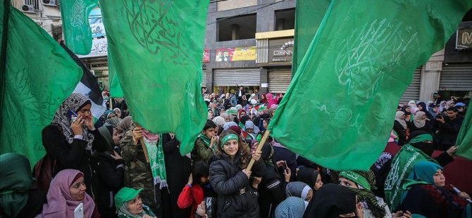Hamas kuruluşunun 32. yıl dönümünü kutluyor