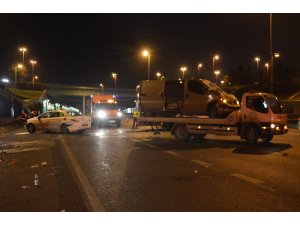 168 promil alkollü sürücü kaza yaptı: 2 kişi yaralandı