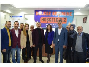 AK Parti Aliağa’da delege seçimi
