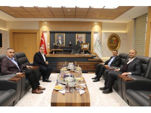 Bulut,  Milletvekili Kaçar ile bir araya geldi