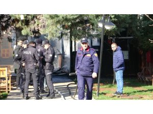 Kafede çıkan yangın korkuttu