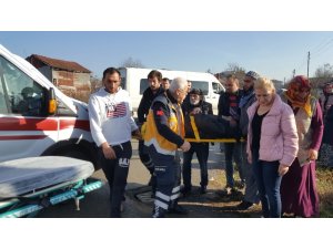 Minibüs ile elektrikli bisiklet çarpıştı: 1 yaralı