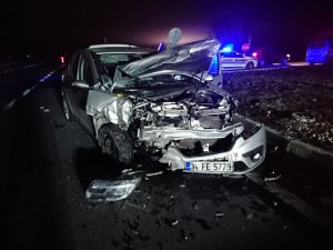 Tekirdağ’da yoğun sis kaza getirdi: 1’i bebek 5 yaralı