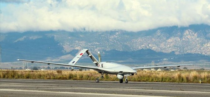 İlk İHA, KKTC'de göreve başladı