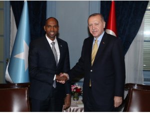 Cumhurbaşkanı Erdoğan, Somali Başbakanı Hayri’yi kabul etti