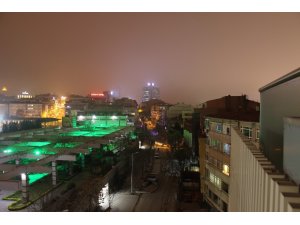 Başkent sokaklarında yoğun sis