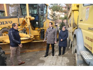 Ulaş İlçe Özel İdare Müdürlüğü kışa hazır