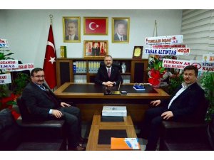 Başkanlardan Ceyhun’a hayırlı olsun ziyareti