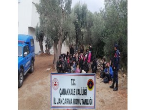 Çanakkale’de 201 mülteci yakalandı