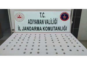 Adıyaman’da tarihi eser ele geçirildi