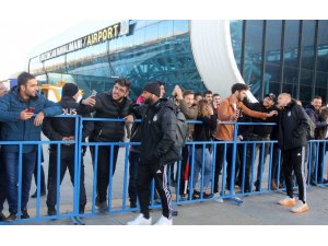 Beşiktaş’a Erzincan’da coşkulu karşılama