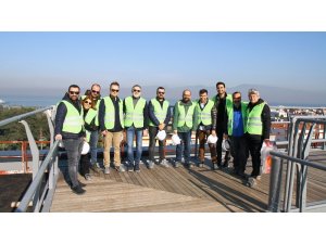 TSYD İzmir, Göztepe’nin yeni stadını gezdi