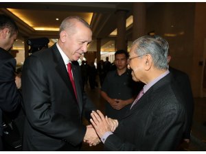 Cumhurbaşkanı Erdoğan, Malezya Başbakanı Muhammed ile görüştü