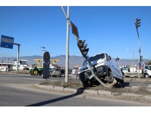Bolu’da zincirleme trafik kazası: 1 yaralı