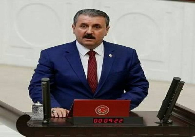 BBP Genel Başkanı Destici: "(Doğu Akdeniz) Avrupa Birliği'nin yaptığı açıklamalar bizi bağlamaz"