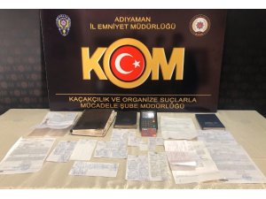Adıyaman’da tefeci operasyonu: 1 gözaltı