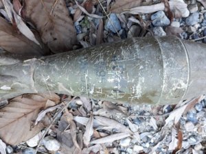 Van’da 2 adet roketatar mühimmatı ele geçirildi