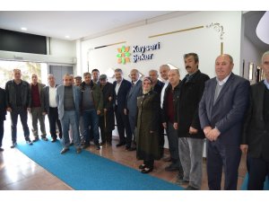 Yenipazar çiftçilerinden Kayseri Şeker’e teşekkür ziyareti