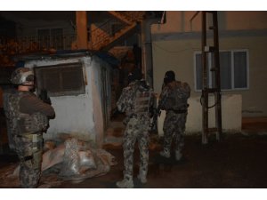 Torbacılar şafak operasyonuyla süpürüldü