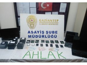 Gaziantep’te yasa dışı bahis operasyonu: 12 gözaltı