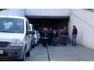 Uyuşturucu şüphelisi 110 kişi adliyelere sevk edildi