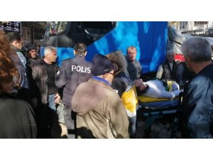 TIR’ın altında kalan ortaokul öğrencisinin ayağı kırıldı