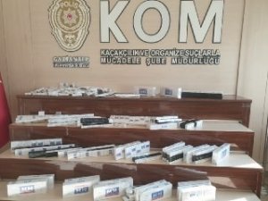 Gaziantep’te 500 paket kaçak sigara ele geçirildi