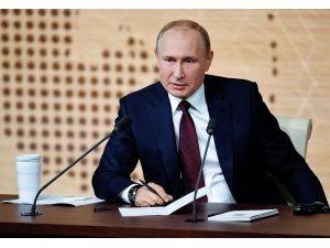 Putin: "Libya konusu Moskova’ya gelecek olan Türk heyetiyle ele alınacak"