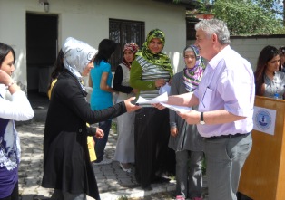 Karapınar'da yıl sonu sergisi