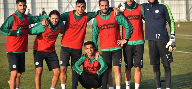 Konyaspor Trabzonspor maçına sıkı hazırlanıyor