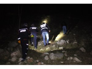 Dere yatağından gelen çığlık sesleri ekipleri alarma geçirdi