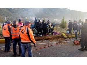 Muğla’da trafik kazası: 2 ölü, 1 yaralı