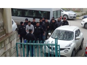 Kütahya’da 10 FETÖ şüphelisi adliyede