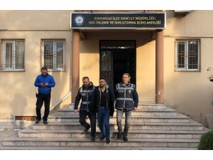 Suç makinası polisten kaçamadı