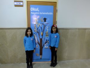 Ulaş İlkokulu'nda "Kapı Giydirme" projesi