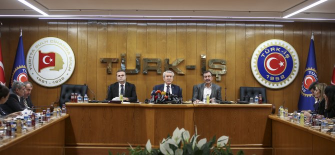 Üç konfederasyondan "asgari ücret" açıklaması