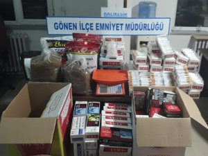 Polisten kaçak tütün operasyonu