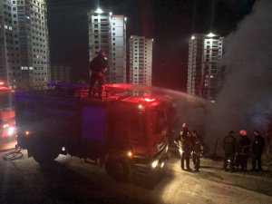 Kastamonu’da tek katlı ahşap ev yandı